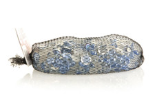 Panacea Decorative Glass Gems, Sky Blue Lustre, 42 Oz Bag
