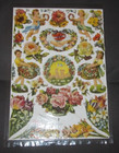 Strip of Floral Angel Kids Stickers Germany ges. gesch. England Cut Outs Women — photo 8