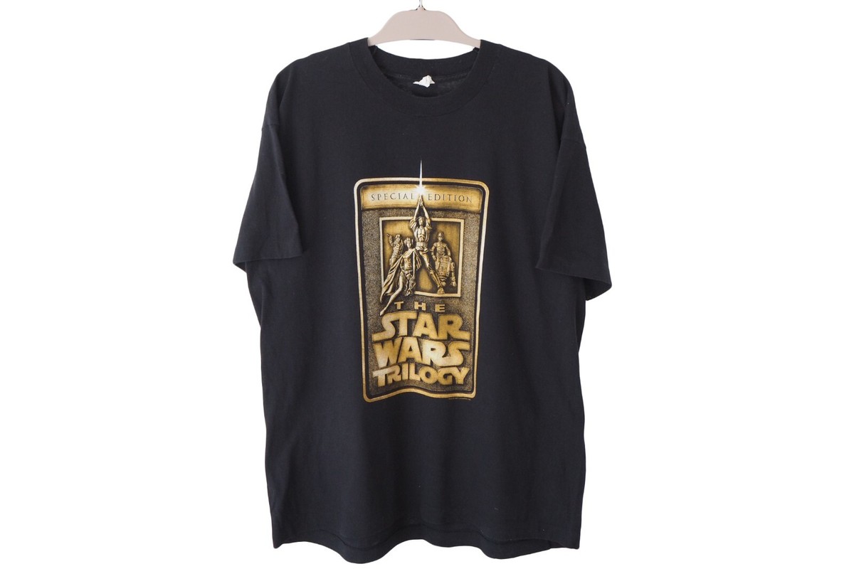Vintage STAR WARS Trilogy 1997 t-shirt Movie 90s merch Special 