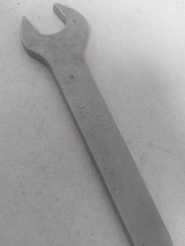 Vintage Rolls Royce aircraft spanner Wrench Aviation Tools AK205 - Picture 2 of 4