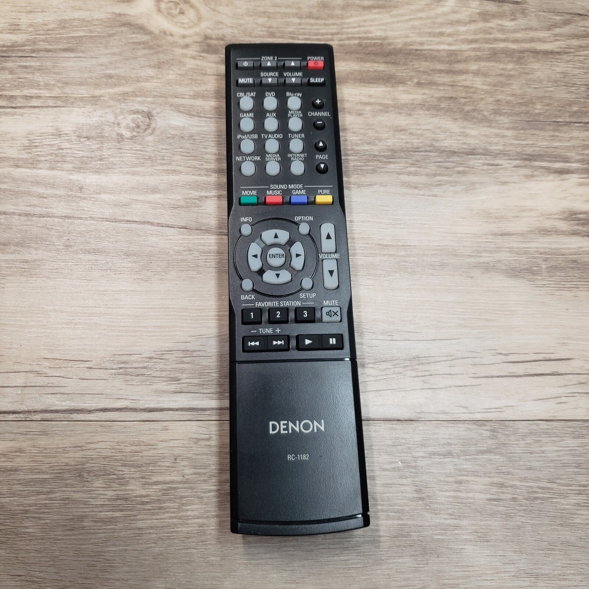 DENON AVR-X1000 リモコン付き 格安 Amazon.com: RC-1182 New Replacement Remote Control fit for