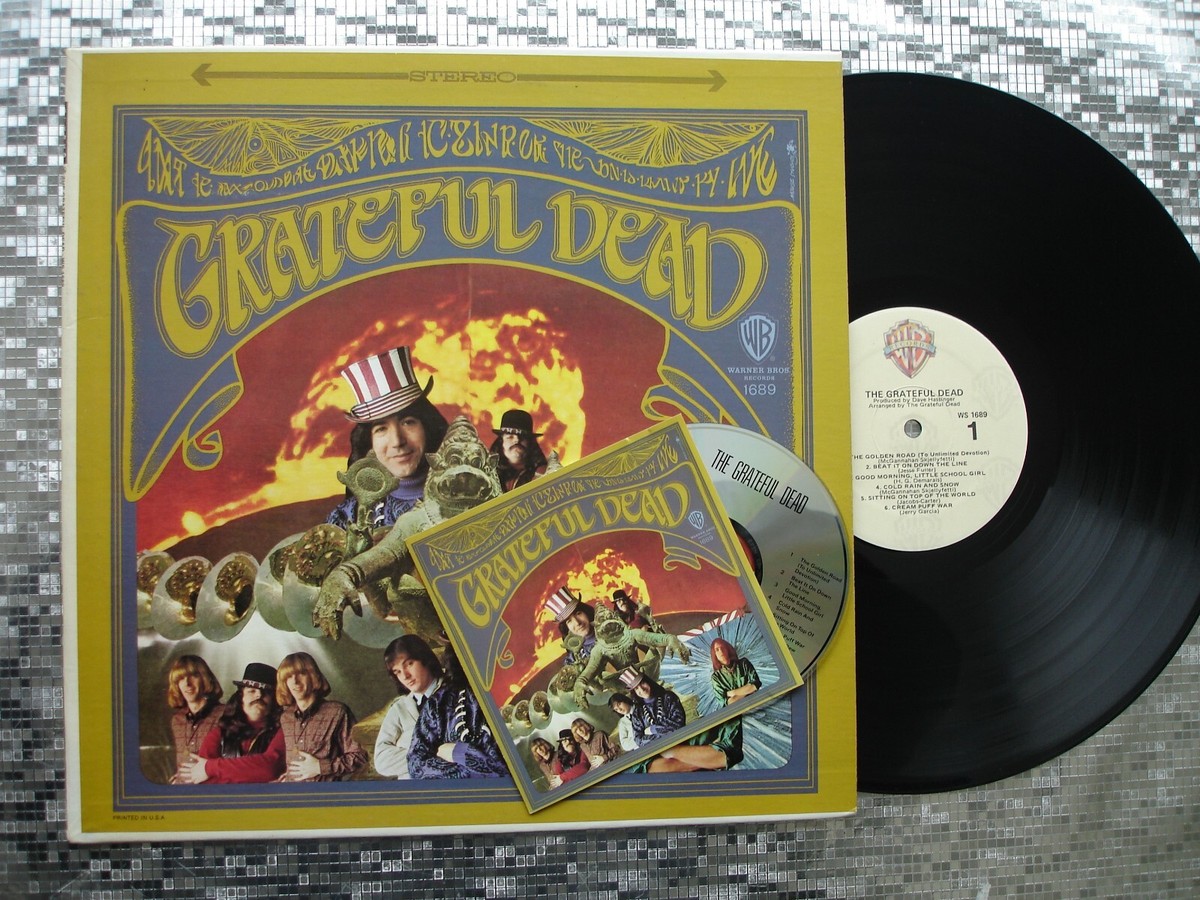 The Grateful Dead – The Grateful Dead ~ Vintage LP w/CD