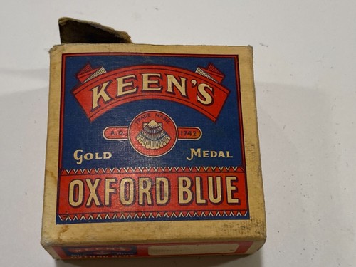 Vintage KEEN'S OXFORD BLUE LAUNDRY CUBES