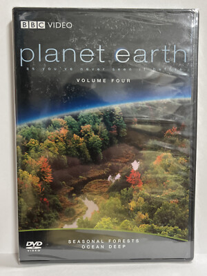 Planet Earth Vol. 4 Seasonal Forests & Ocean Deep (BBC DVD, 2009) New Sealed