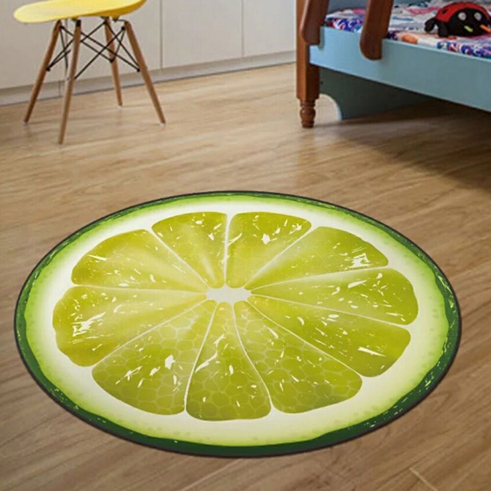 Aggiungi un tocco fresco e giocoso alla tua cucina con questo tappeto antiscivol