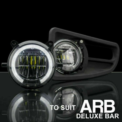 Pair Of MSA LED Fog Lights – Direct Fit For Holden Commodore VY S, SS, SV6, SV8 (2002-2004)