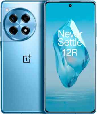 OnePlus 12r with TikTok installed in perfect condition. Blue unlocked 256gb