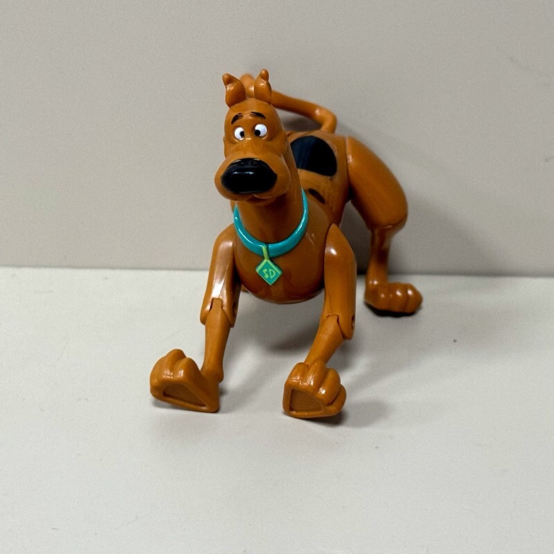 3.5'' Scooby-Doo Dog Scooby Action Figures Posable Leg Articulated
