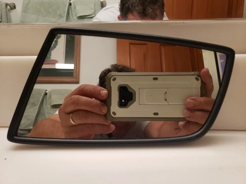 BMW 5 6 e60 e61 e63 e64 OEM Mirror glass LH Heating Dimming from 2005