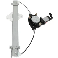 For Hyundai Accent Kia Rio Rio5 2006-2011 Rear Right Window Regulator w/ Motor