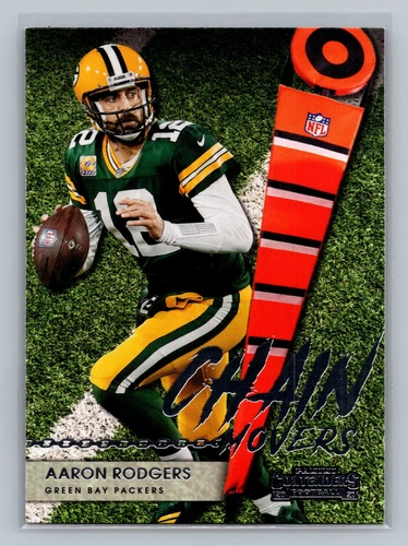 2021 Panini Contenders #CM-ARO Aaron Rodgers Chain Movers