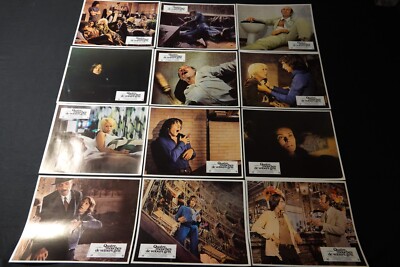 dario argento QUATRE MOUCHES DE VELOURS GRIS  12 photos cinema lobby cards  1973
