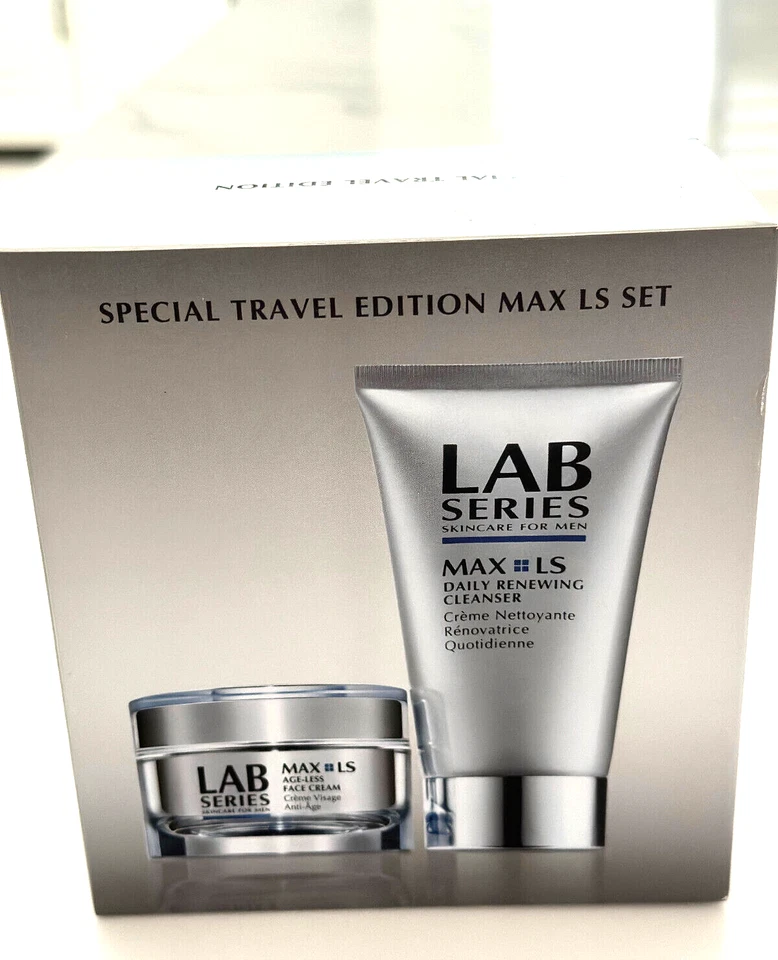 Lab Series Skincare for Men MAX LS Age-Less Face Cream and Cleanser - Image 2 of 2