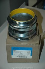 Crouse-Hinds 1659 Compression Type 4" Box Connector EMT Insulated Throat - NOS