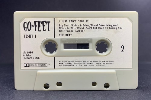 The Beat I JUST CAN'T STOP IT Cassette TCBT001 **WHITE PAPER LABELS** 1980 - Picture 7 of 9