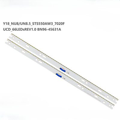 LED Backlight Strips(2) For Samsung QN55Q6FNAFXZA QN55Q65FNFXZA BN96-46467A