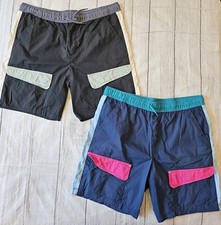 Wonder Nation Explorer Shorts Lot of 2 Size Husky XL 14-16 Pockets Pull On