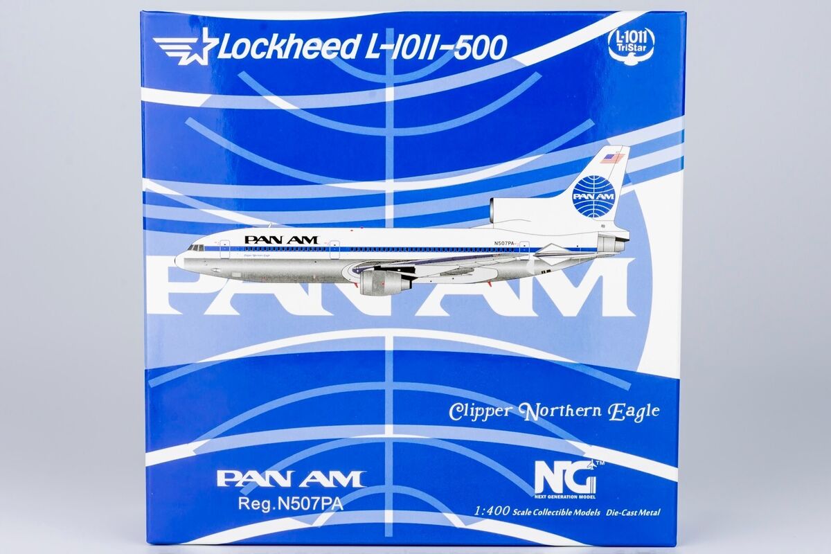 NG MODELS 1/400 35020 Pan Am Lockheed L-1011-500 TriStar NG MODELS 1/400 35020 Pan Am Lockheed L-1011-500 TriStar