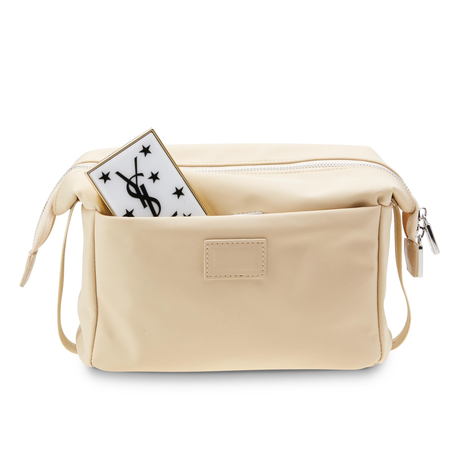 ETOILE - Jet Setter Travel Case Beige Soft Flexible and Foldable Makeup Cosme...