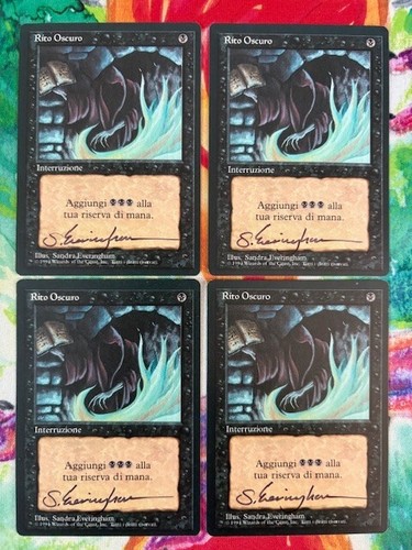 Magic The Gathering – Forbidden Ritual (Rito Proibito) – Carta Rara Dal Set Visions (VIS)