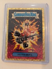 Marketplace image: 2014 Garbage Pail Kids Chrome Series 2 Jolted Joel Superfractor 1/1 #53a