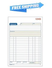 Adams Statement Book 2-part Carbonless White/...