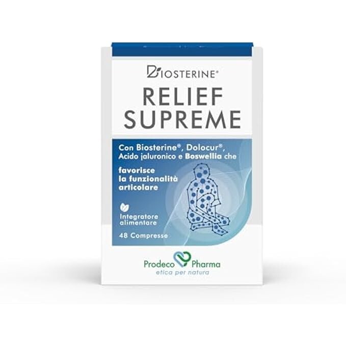 Prodeco Pharma Relief Biosterine Supreme | Armonia Articolare 48 Cpr