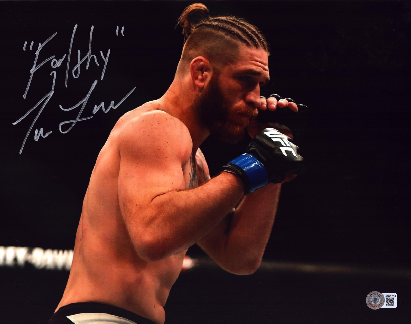 Tom Lawlor Autographed Signed UCF Knights 11x14 Photo BAS COA UFC MLW New Japan Pro Wrestling Auto'd 554 