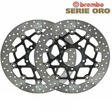 MV AUGUSTA 800 BRUTALE 2013 2014 COPPIA DISCHI FRENO ANTERIORE BREMBO SERIE ORO