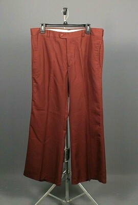 Men's 1970s NOS Levis Panatela Slacks 36x30 70s Vtg Brown Pants