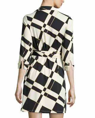 Julie Brown Milo Check 3/4-Sleeve Mini Wrap Dress, Moonshine Size 0 or P | eBay Julie Brown Milo Check 3/4-Sleeve Mini Wrap Dress, Moonshine Size 0 or P | eBay