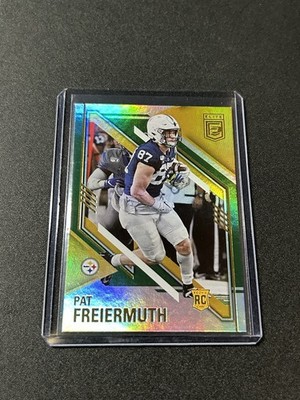 2021 Panini Donruss Elite Rookies Green Pat Freiermuth #118 Rookie RC E2