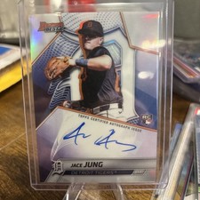 2025 Bowman's Best - Best of 2025 Autographs Jace Jung #B25-JJU (AU, RC)