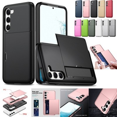 Hülle Für Samsung S26 S25 S24 S23 S22 Ultra FE Schutzhülle Stoßfest Kartenfach