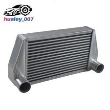 25126.5 Universal Polished Turbo Aluminum V-mount Intercooler 2.75 Inoutlet