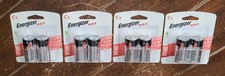 Lot of 4 Energizer Max 2pk C Alkaline Batteries  Exp Dec 2033 