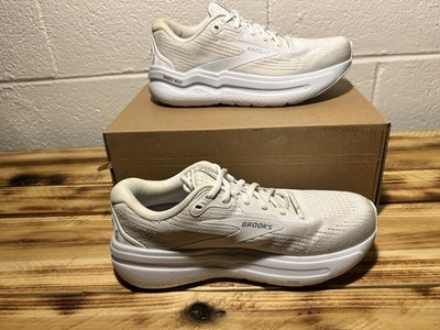 Brooks Ghost Max 2 - Bright White- Women s Running Shoes Size 8.5