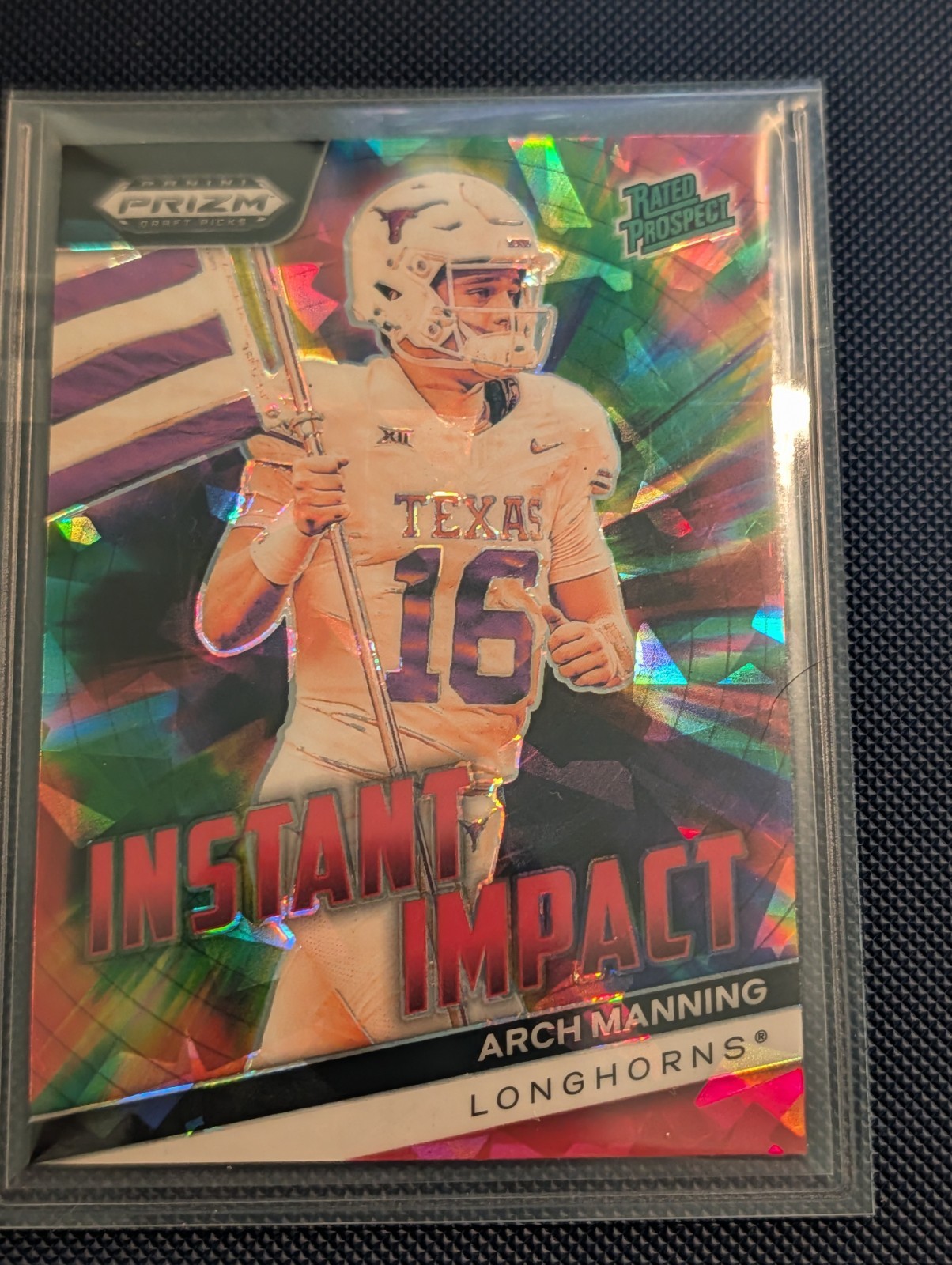 2024 Prizm Draft Picks Arch Manning Instant Impact Red Ice Rated Prospect #II-AM