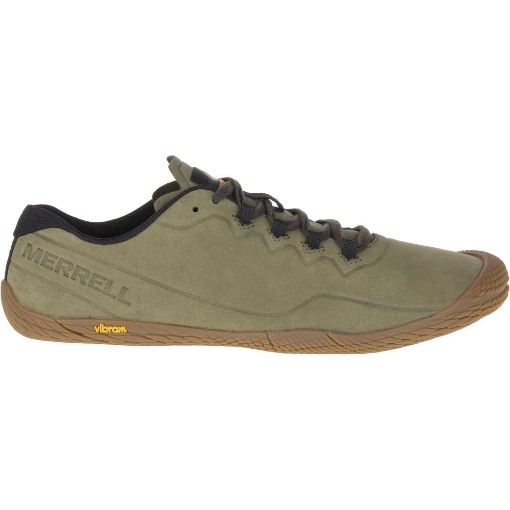 Scarpe Uomo Merrell Vapor Glove 3 Luna Ltr J97175 Grigio Beige Olivina