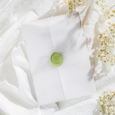 120 PCS PreFolded Vellum Jackets 5x7 Invitations Luxury Translucent Sleeves