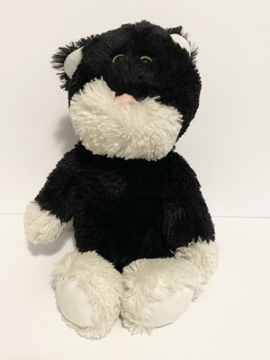 Ty Bessie the 12  Cat Plush Black & White Attic Treasures 2017 Green Eyes