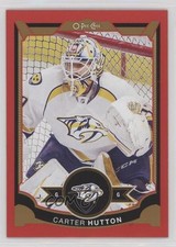 2015-16 O-Pee-Chee Red Border Carter Hutton #220 1o3