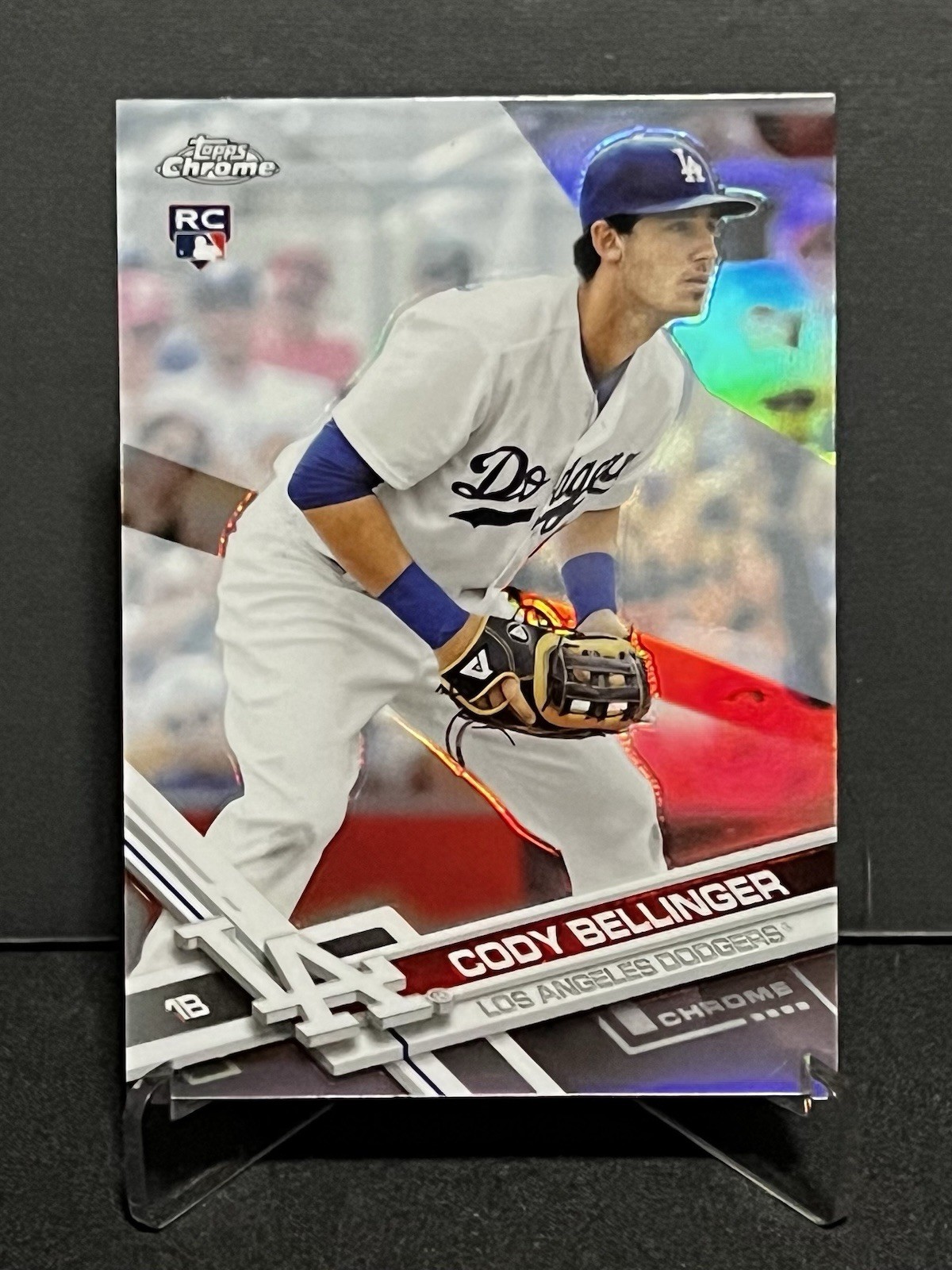 Cody Bellinger Rookie RC 2017 Topps Chrome REFRACTOR #79 LA Dodgers