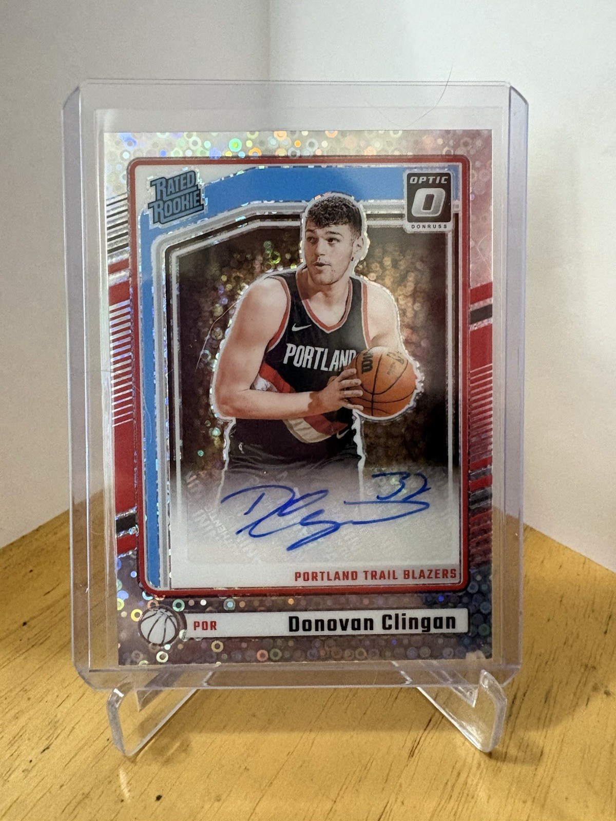 2024-25 Donruss Optic - Fast Break Signatures #304 Donovan Clingan (AUTO , RC)