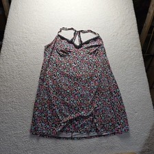 Secret Treasures Sleep Gown Womens 3X Multicolor Floral Lace Chemise Nightgown