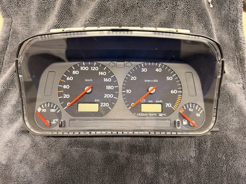 VW Golf 4 Cabrio Tachometer Kombiinstrument MFA 2.0L Benzin Blau