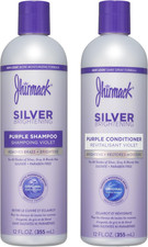 Silver Brightening Purple Shampoo And Conditioner 12 Oz Set For Blonde Grey Hair