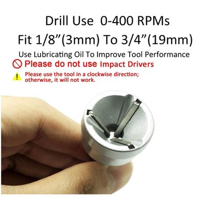 Deburring External Chamfer Tool with HSS Blade