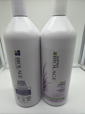 *Matrix Biolage Ultra Hydra Source Shampoo and Conditioning Balm 33.8 oz