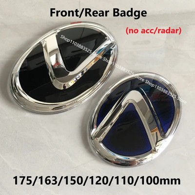No Acc Radar Fit for Lexus Front Emblem Rear Trunk Badge Sticker CT200H IS250